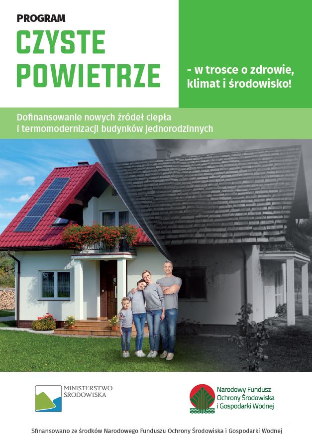 Zaproszenie na szkolenie w ramach programu „Czyste Powietrze”