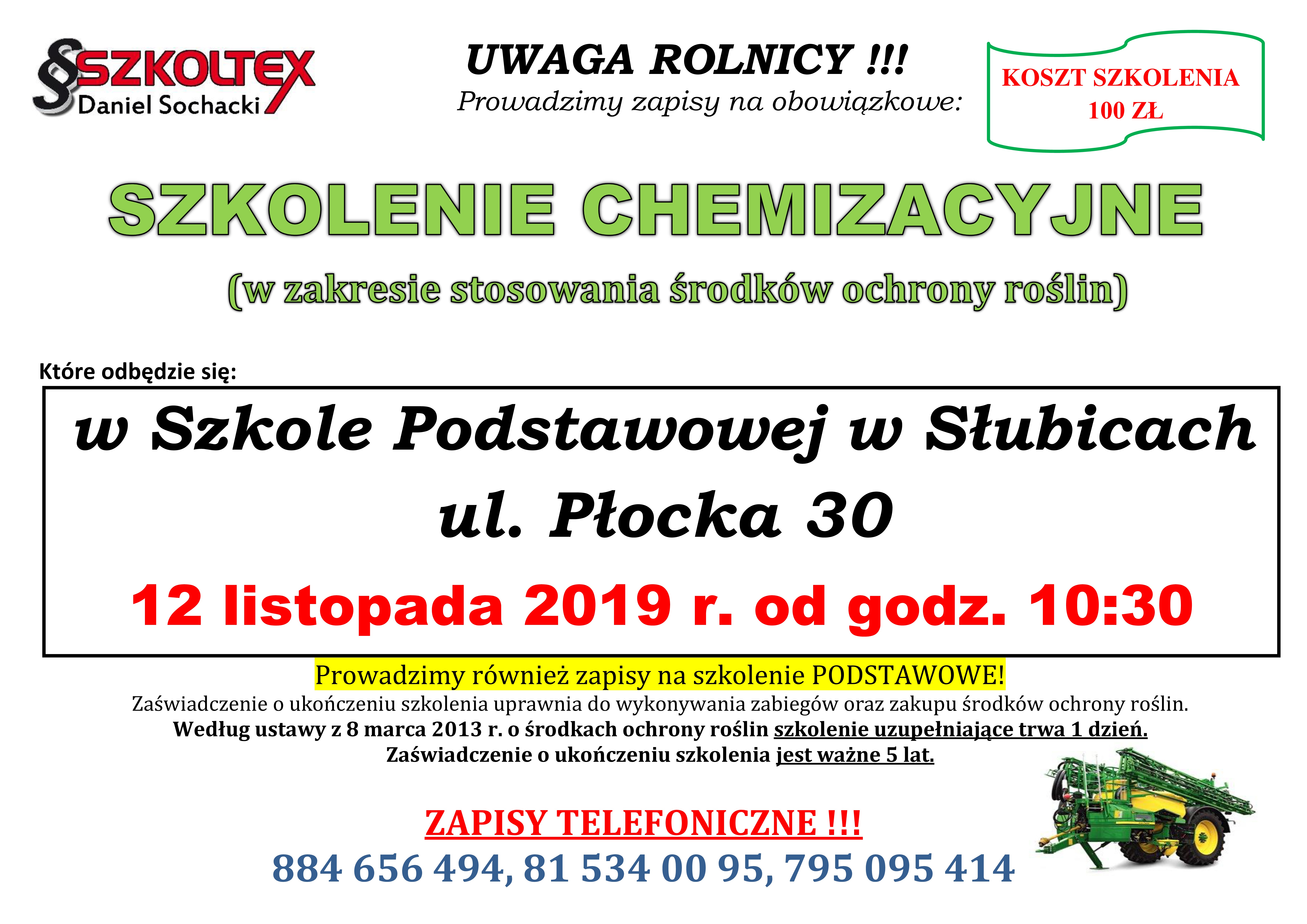 Szkolenie dla rolników