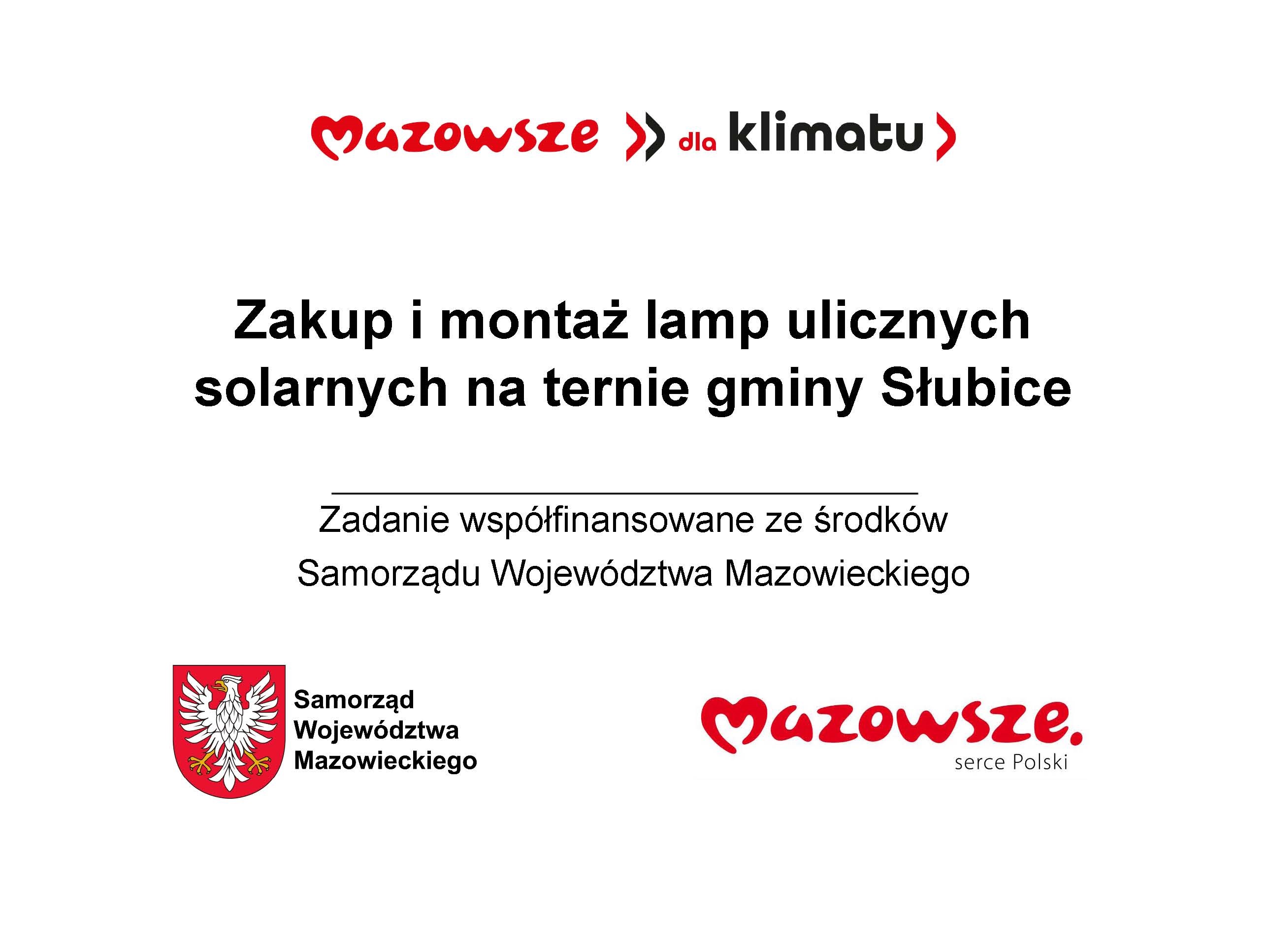 Montaż ulicznych lamp solarnych 