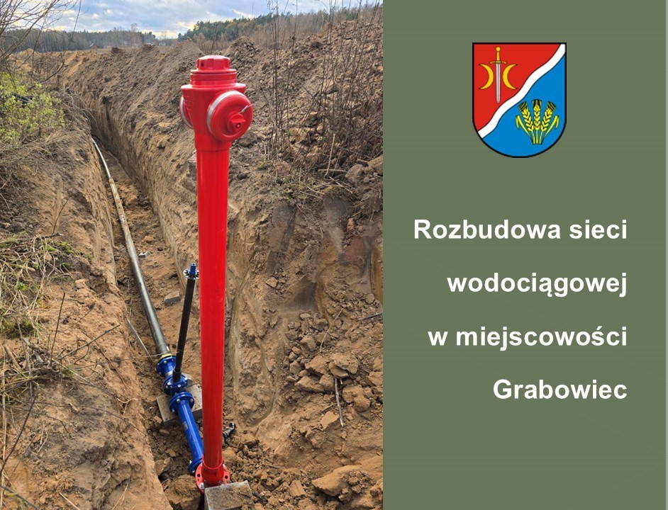 Rozbudowa sieci wodociągowej w miejscowości Grabowiec