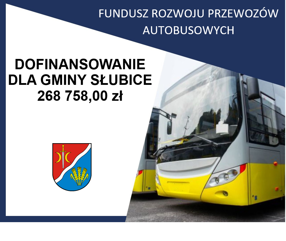 Dofinansowanie dla Gminy Słubie