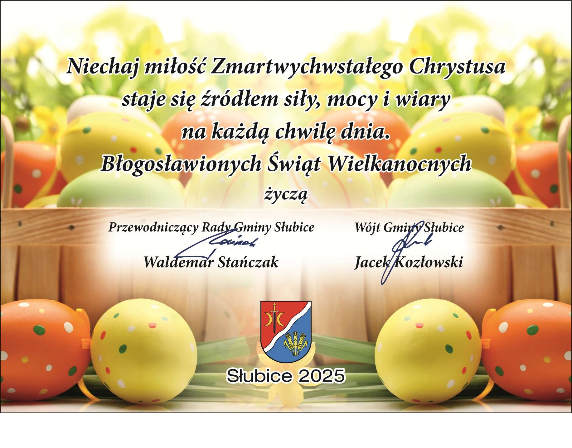 ŻYCZENIA WIELKANOCNE