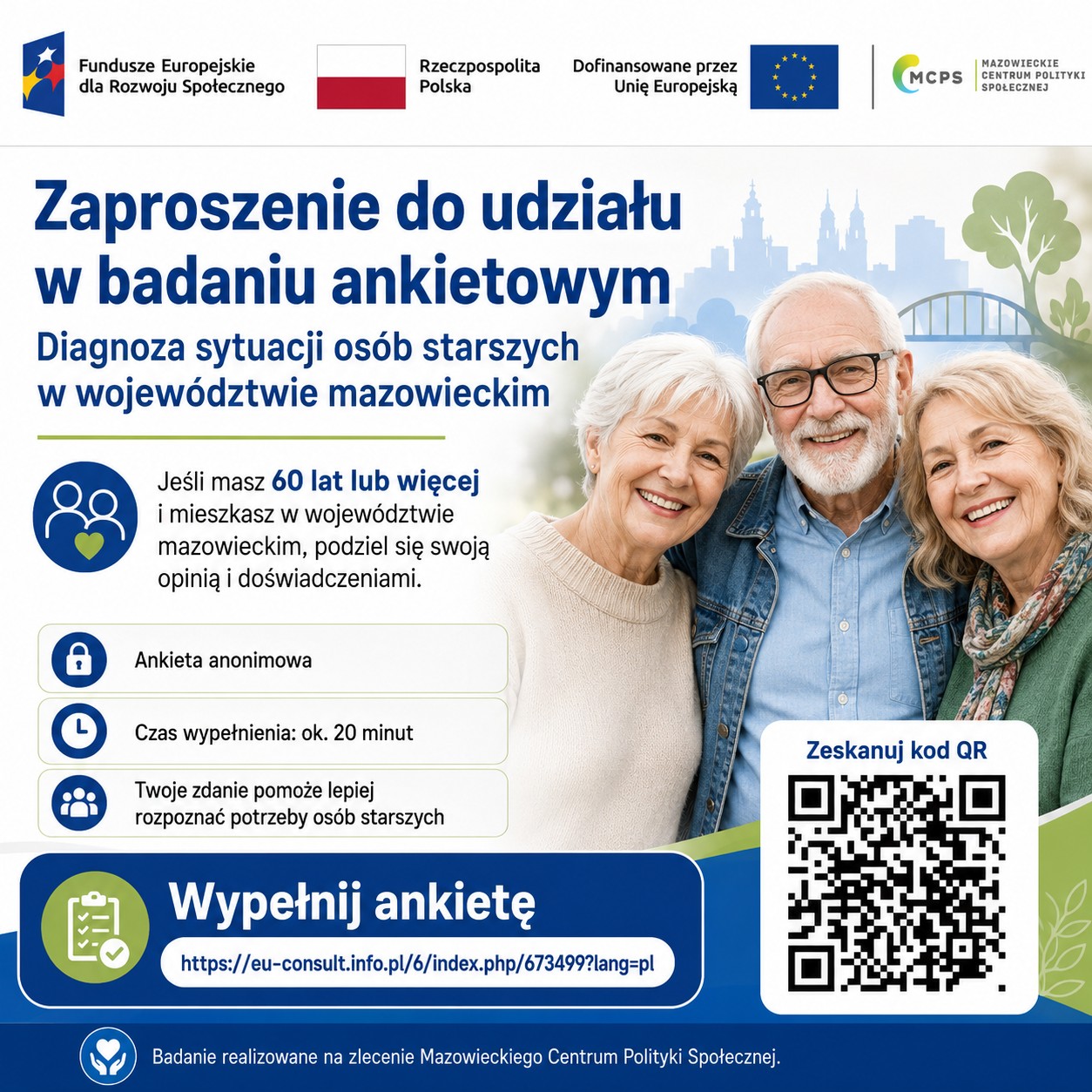 Ankieta dla osób powyżej 60 roku życia