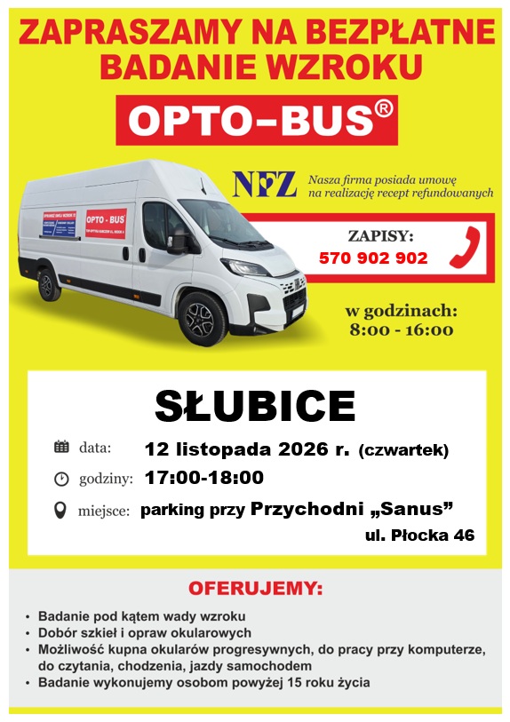 Bezpłatne badanie wzroku